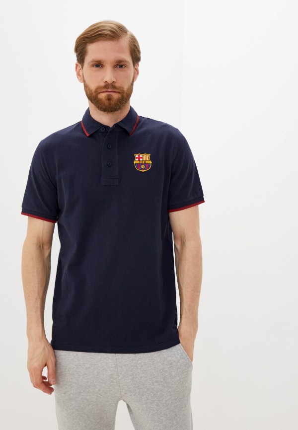

Поло Atributika & Club™, Синий, FC Barcelona