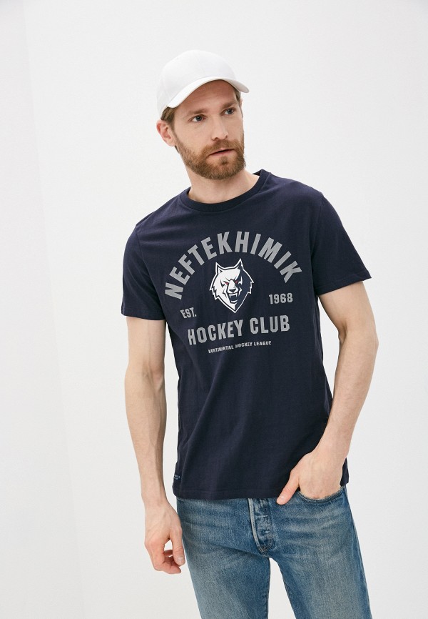 

Футболка Atributika & Club™, Синий, ХК Нефтехимик