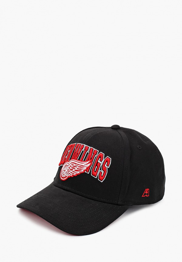

Бейсболка Atributika & Club™, Черный, NHL Detroit Red Wings