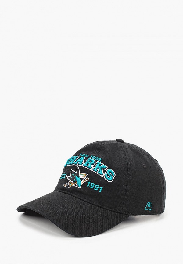 

Бейсболка Atributika & Club™, Черный, NHL San Jose Sharks