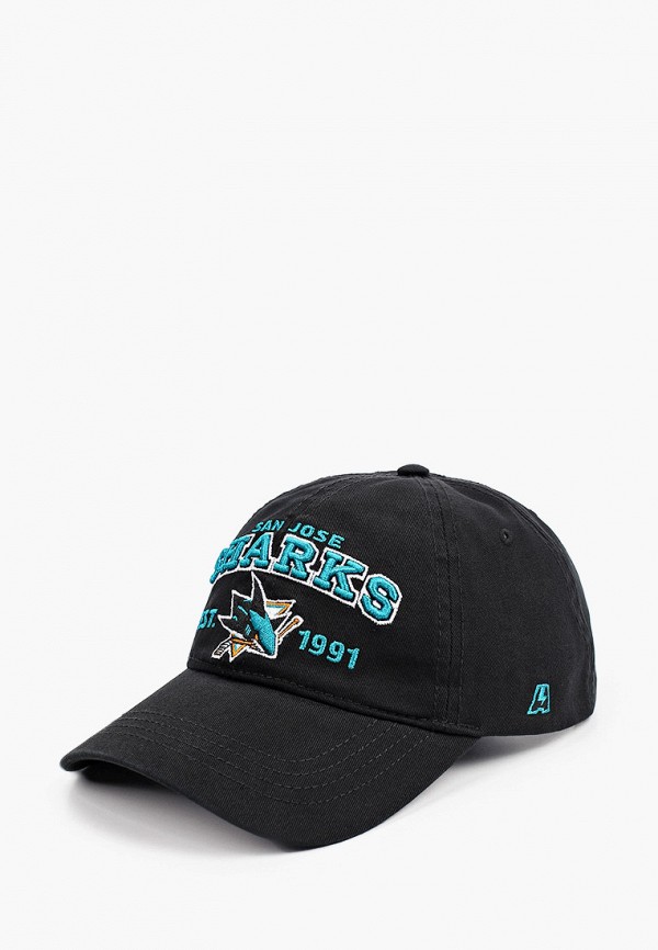 

Бейсболка Atributika & Club™, Черный, NHL San Jose Sharks
