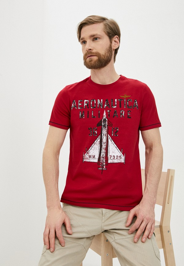 

Футболка Aeronautica Militare, Красный