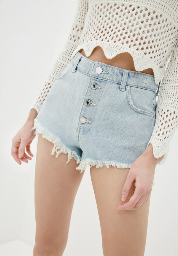

Шорты джинсовые Guess Jeans, Голубой, ALEXIA SHORT