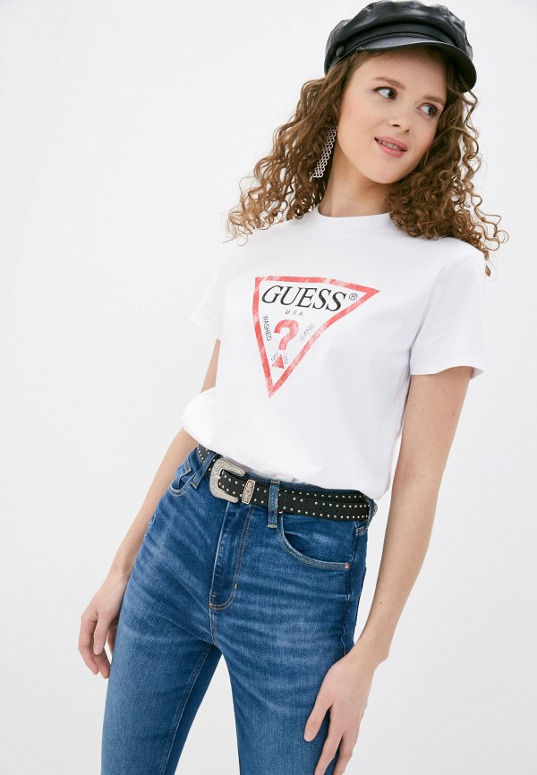 

Футболка Guess Jeans, Белый