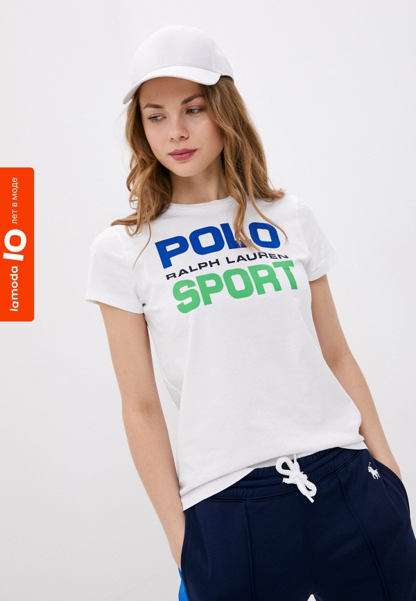 

Футболка Polo Ralph Lauren, Белый, Lamoda 10 Exclusive