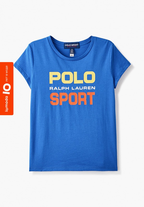 

Футболка Polo Ralph Lauren, Синий, Lamoda 10 Exclusive
