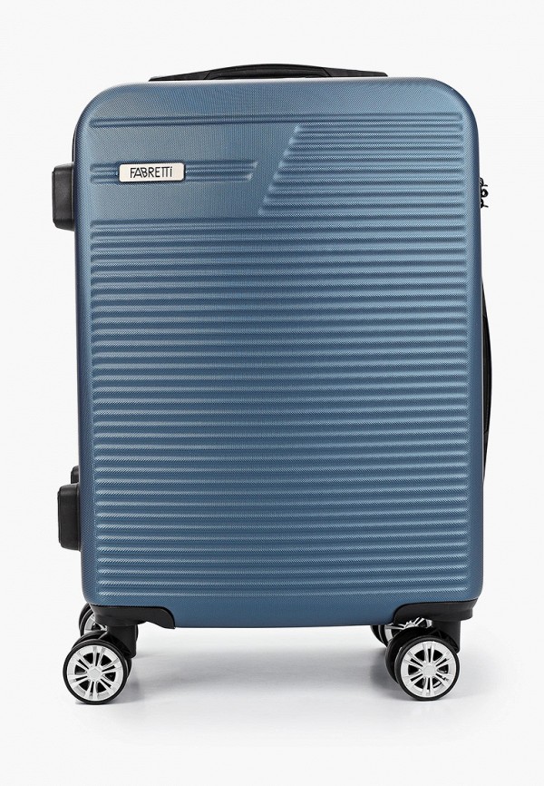 

Чемодан Fabretti, Синий, Cabin size