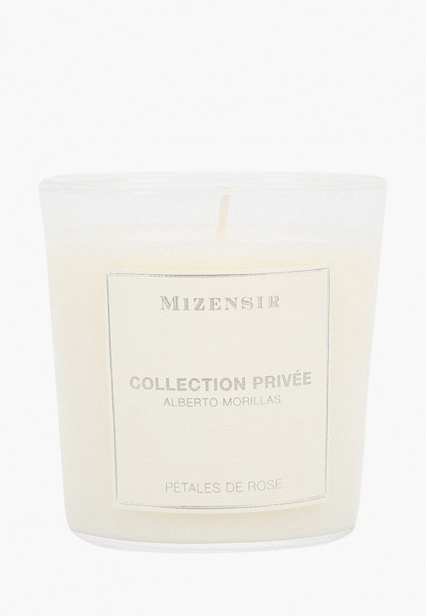 

Свеча ароматическая Mizensir, Белый, PETALES DE ROSE, Scented Candle, 230 гр