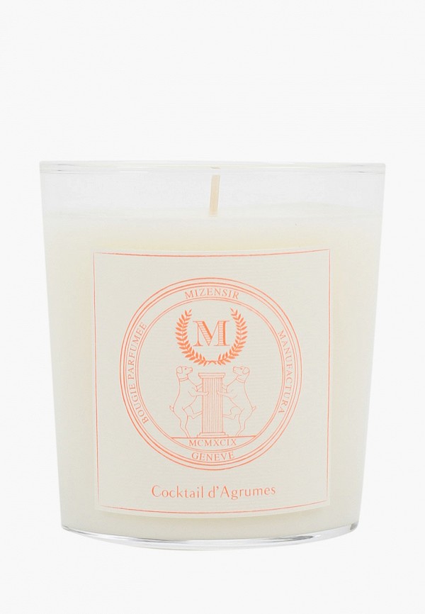 

Свеча ароматическая Mizensir, Белый, COCKTAIL D'AGRUMES Scented Candle 230 gr