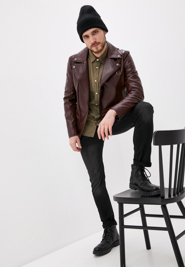 фото Куртка кожаная blouson