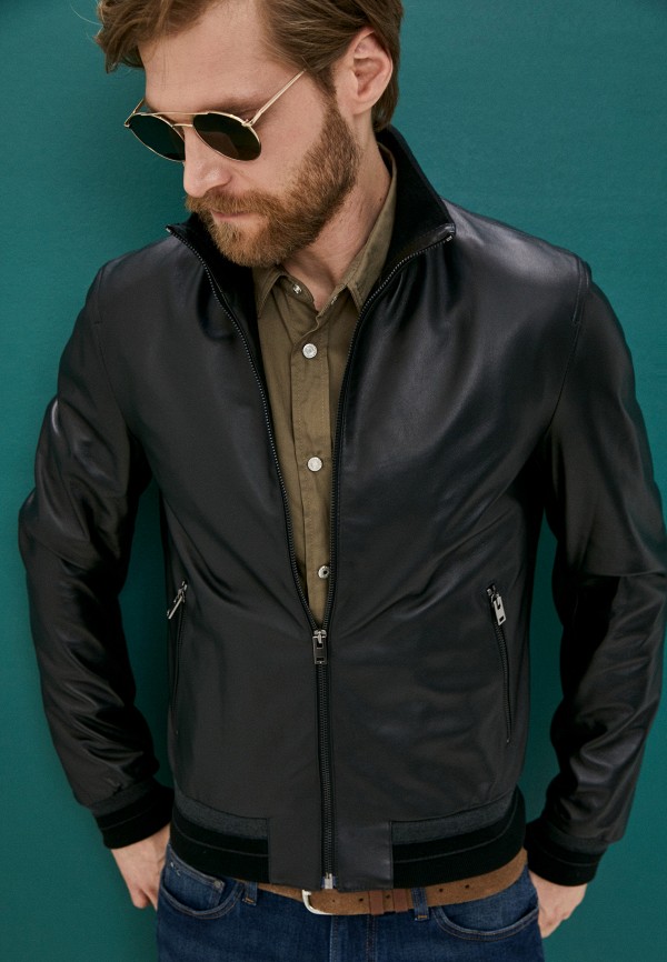 фото Куртка кожаная blouson