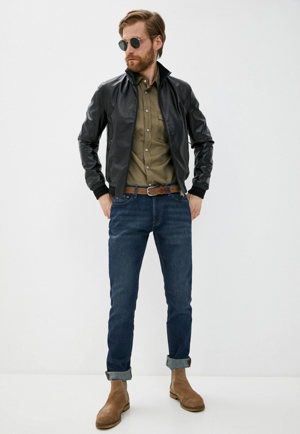фото Куртка кожаная blouson