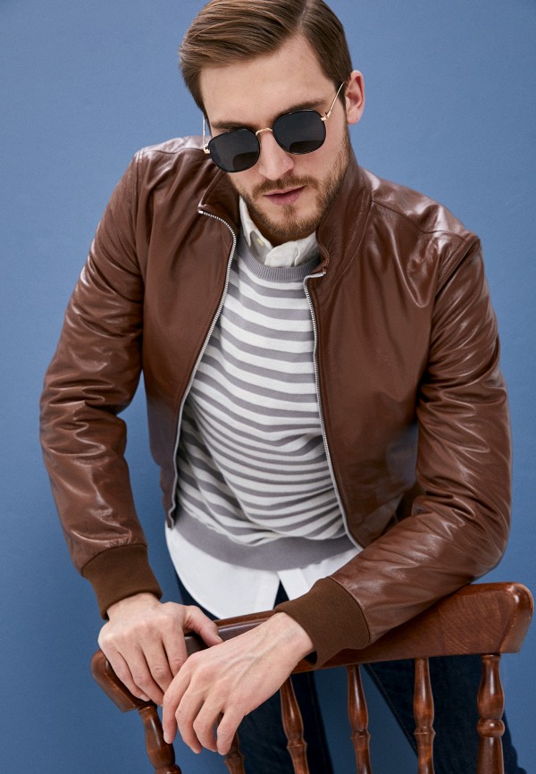 фото Куртка кожаная blouson