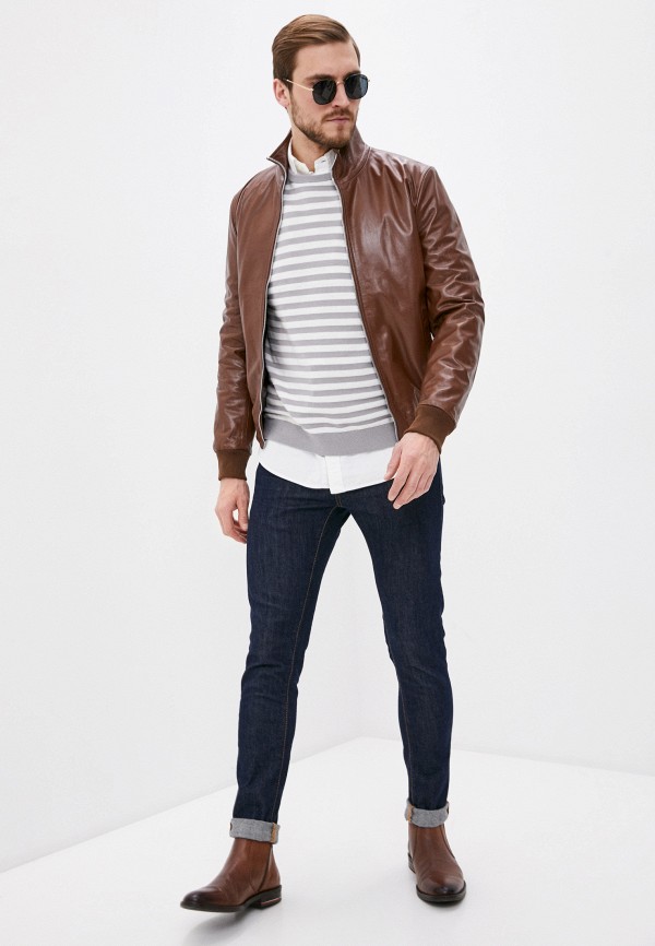 фото Куртка кожаная blouson