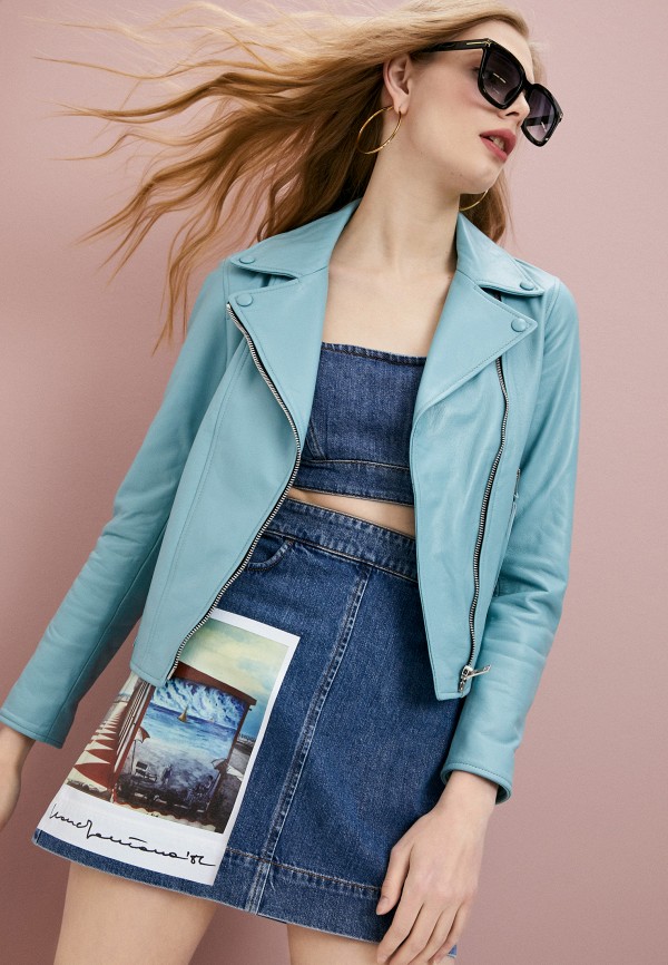 фото Куртка кожаная blouson