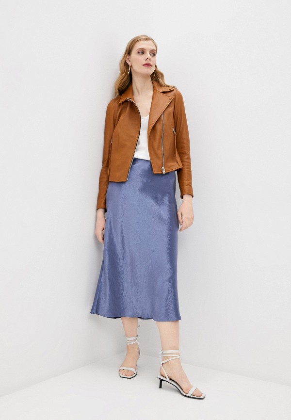 

Куртка кожаная Blouson, Коричневый, Blouson RTLAAB237001