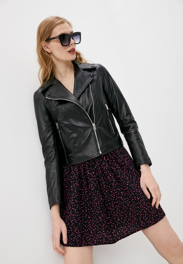 

Куртка кожаная Blouson, Черный