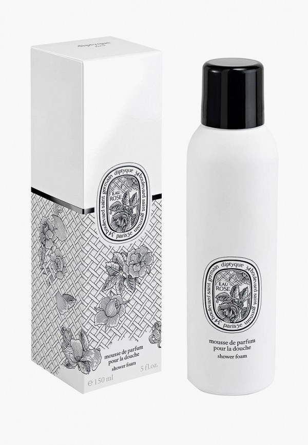 

Пена для ванн Diptyque, Прозрачный, EAU ROSE SHOWER FOAM, 150 мл