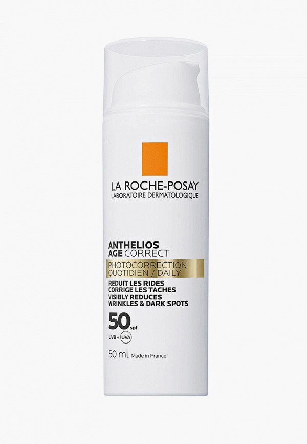 

Крем для лица La Roche-Posay, Белый, солнцезащитный ANTHELIOS Антивозрастной SPF50, 50 мл
