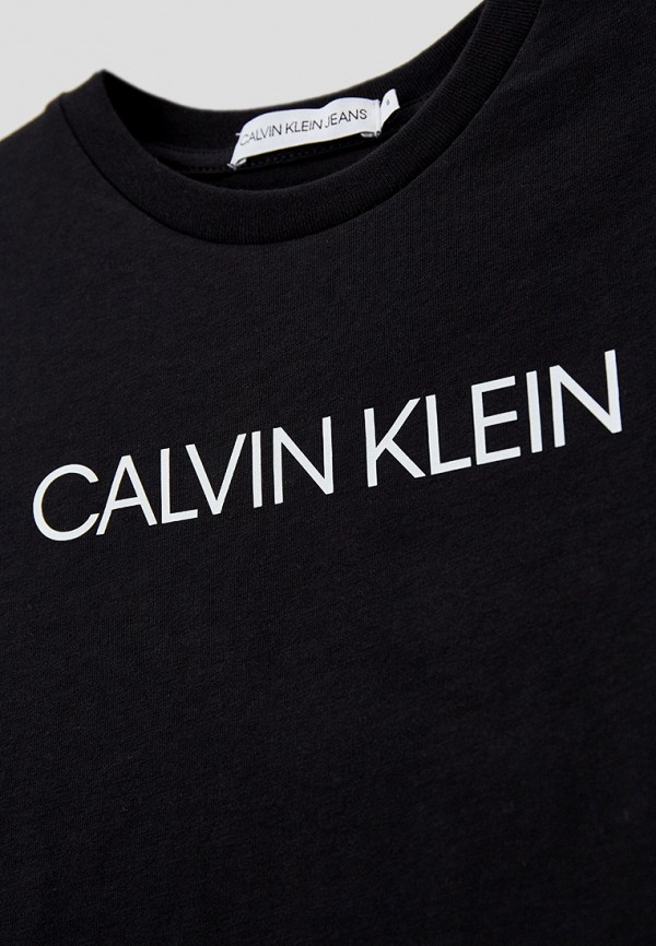 Футболка для мальчика Calvin Klein Jeans IB0IB00347 Фото 3