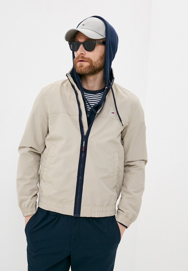 

Ветровка Tommy Jeans, Бежевый