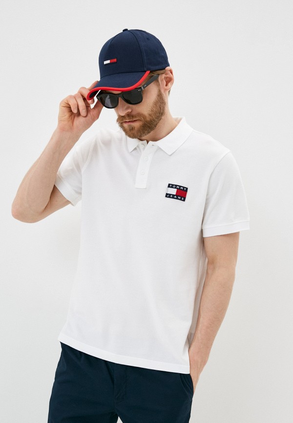 

Поло Tommy Jeans, Белый