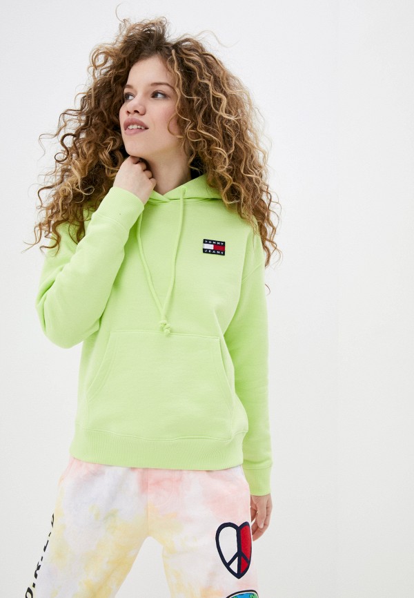 

Худи Tommy Jeans, Зеленый