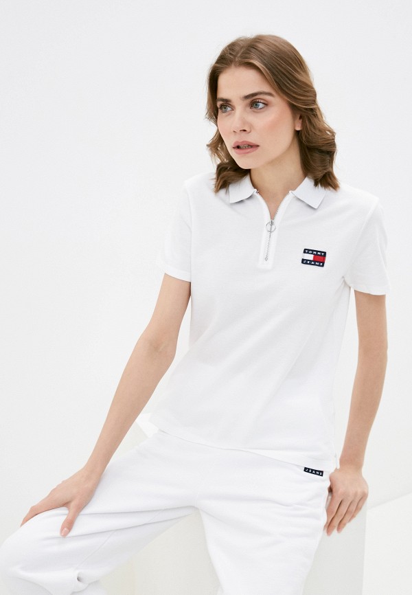 

Поло Tommy Jeans, Белый