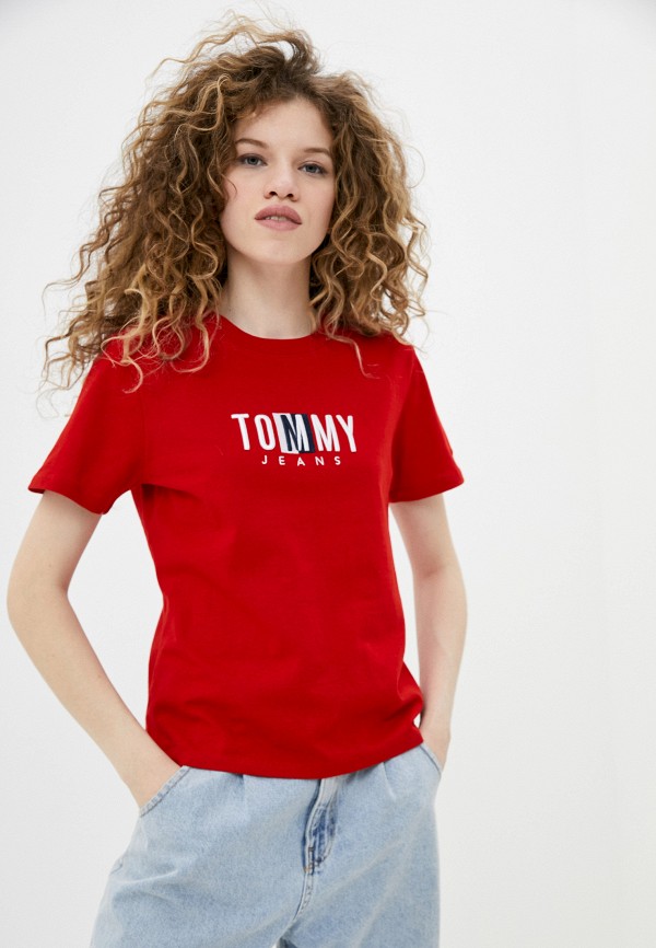 

Футболка Tommy Jeans, Красный