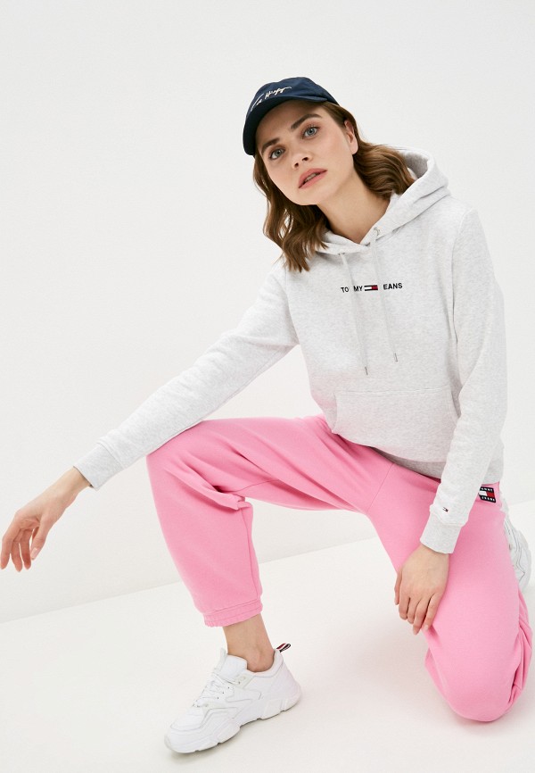 

Худи Tommy Jeans, Серый