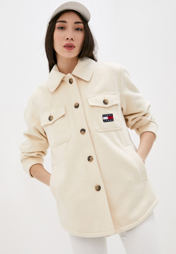 

Полупальто Tommy Jeans, Бежевый