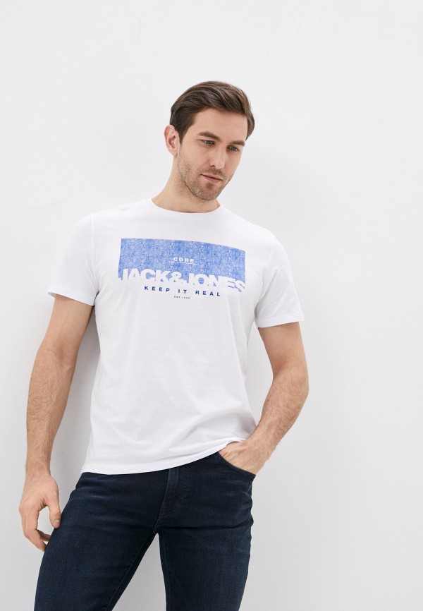 

Футболка Jack & Jones, Белый, Jack & Jones RTLAAB347201