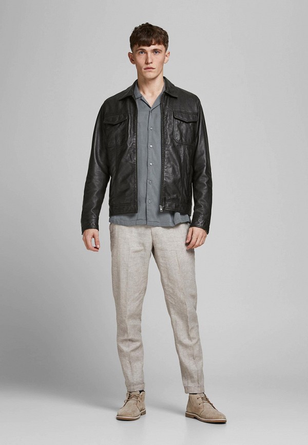 фото Куртка кожаная jack & jones