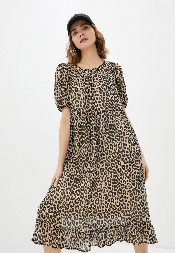 

Платье Selected Femme, Бежевый, Selected Femme RTLAAB365401