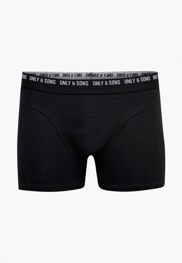 

Трусы 3 шт. Only & Sons, Черный, Only & Sons RTLAAB367001