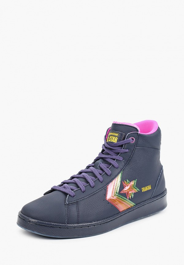 

Кеды Converse, Синий, Pro Leather (Foxing Rand+Heel O'lay)