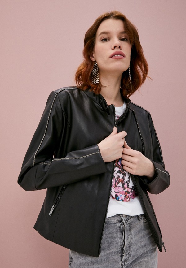 фото Куртка кожаная dkny