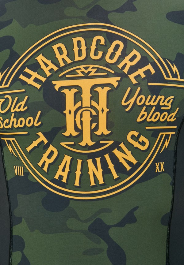

Рашгард Hardcore Training, Хаки, Camo Rashguard L/S Green