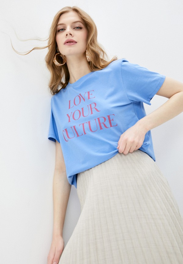 

Футболка Weekend Max Mara, Голубой, LIBIA