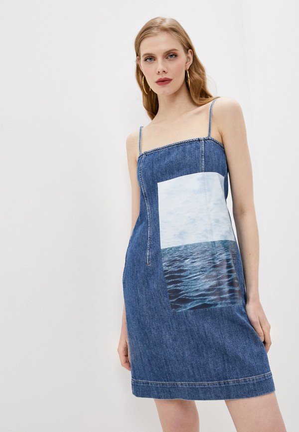 

Платье джинсовое Sportmax, Синий, LINA