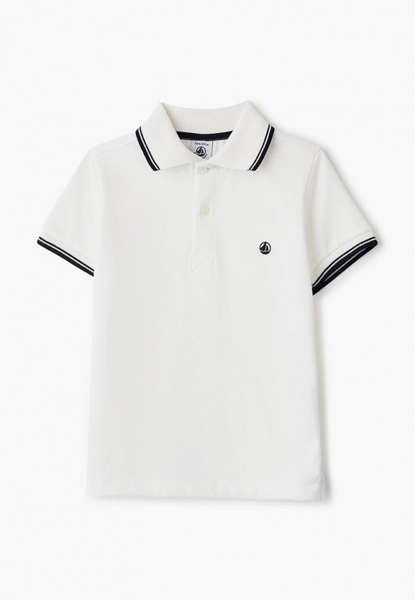

Поло Petit Bateau, Белый
