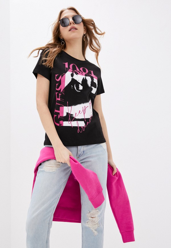 

Футболка Guess Jeans, Черный