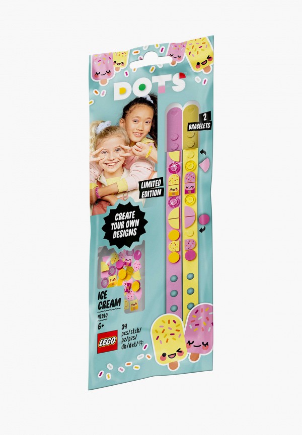 

Конструктор LEGO, Разноцветный, 41910, Ice Cream Besties Bracelets, 34 детали