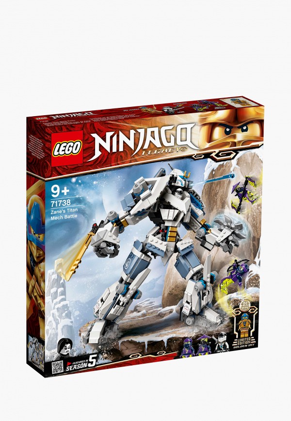 

Конструктор NINJAGO LEGO, Разноцветный, Zane's Titan Mech Battle