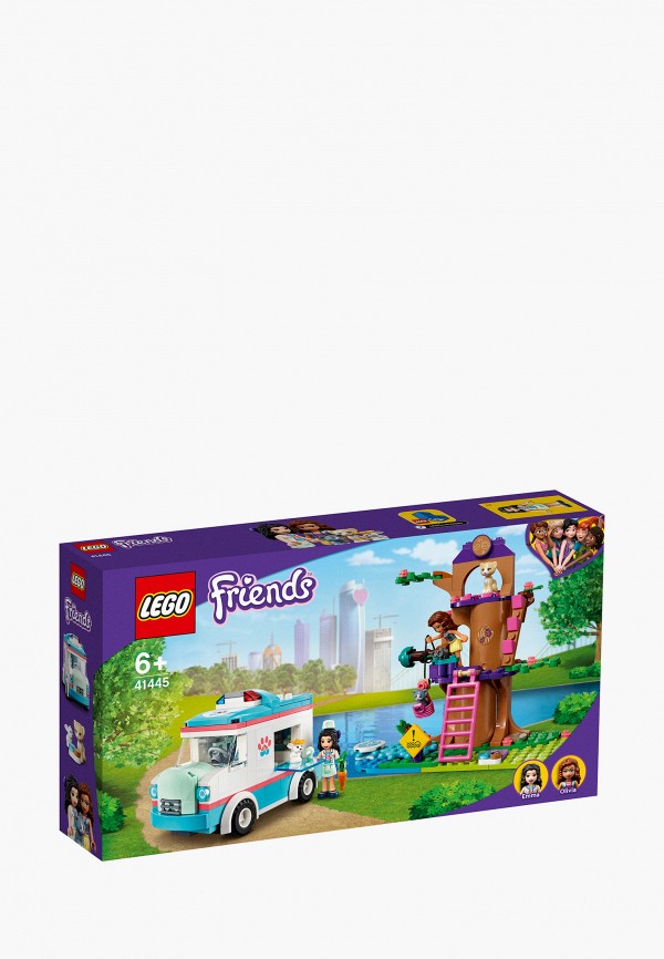 

Конструктор Friends LEGO, Разноцветный, 41445 Vet Clinic Ambulance, 304 детали