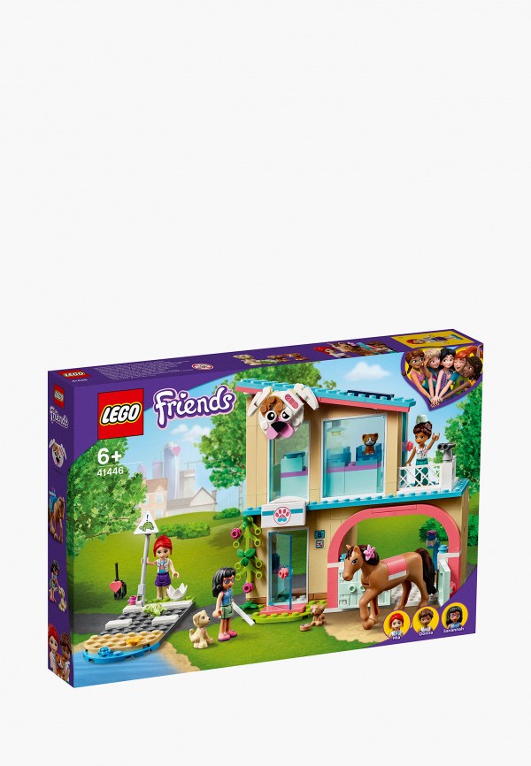 

Конструктор Friends LEGO, Разноцветный, 41446 Heartlake City Vet Clinic, 258 деталей