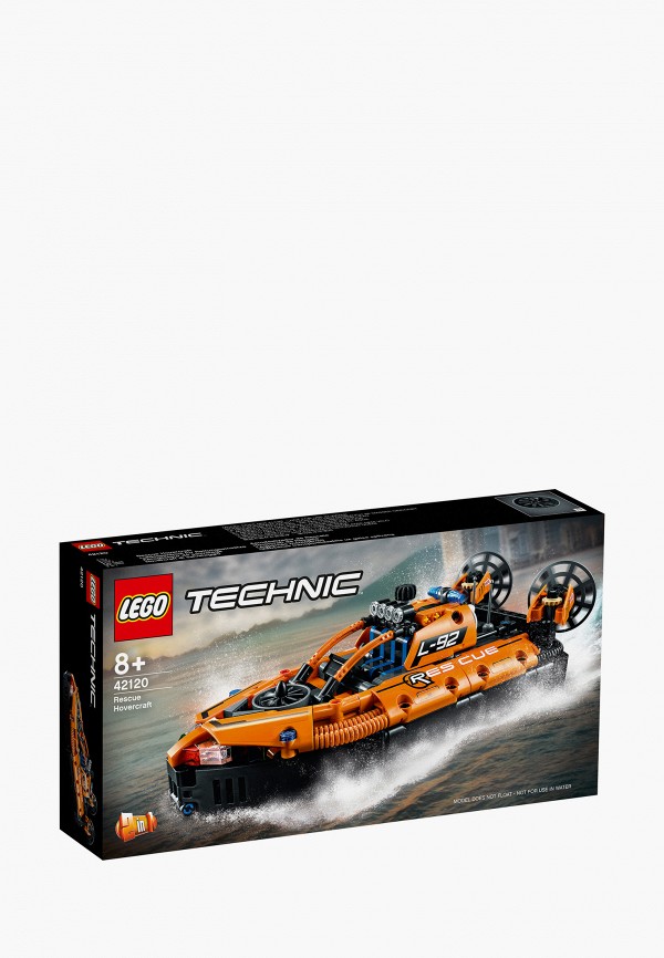 

Конструктор Technic LEGO, Оранжевый, 42120 Rescue Hovercraft, 457 деталей