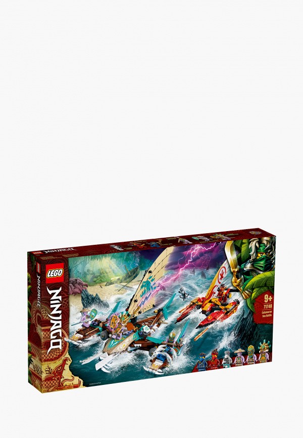 

Конструктор NINJAGO LEGO, Разноцветный, 71748, Catamaran Sea Battle