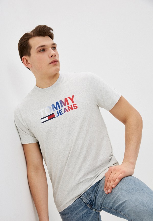 

Футболка Tommy Jeans, Серый