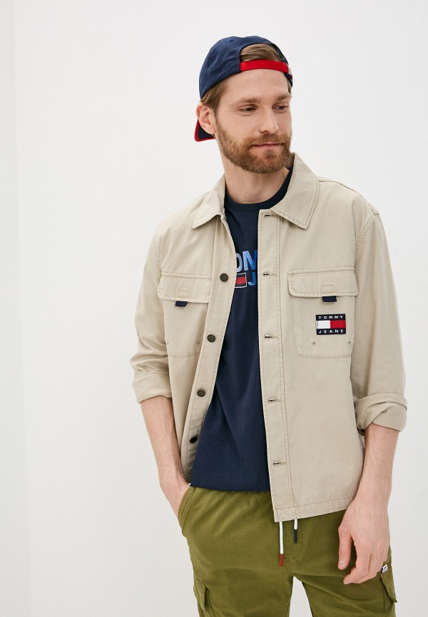 

Куртка джинсовая Tommy Jeans, Бежевый